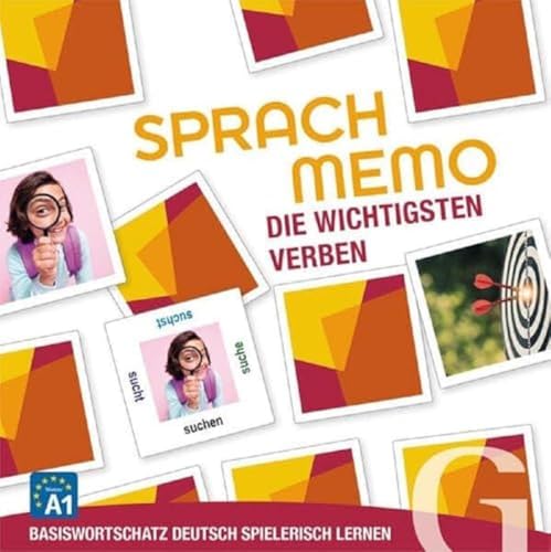 SPRACHMEMO Die wichtigsten Verben: Basiswortschatz Deutsch spielerisch Lernen/Sprachspiel von Hueber Verlag GmbH