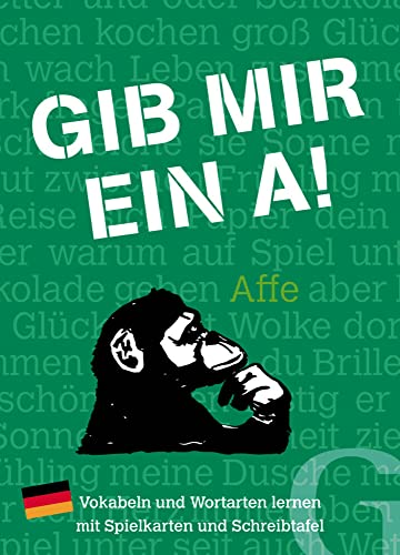 Gib Mir EIN A!: Vokabeln und Wortarten Lernen mit Spielkarten und Schreibtafel/Sprachspiel von Hueber Verlag