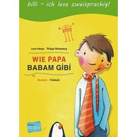 Wie Papa. Kinderbuch Deutsch-Türkisch von Hueber