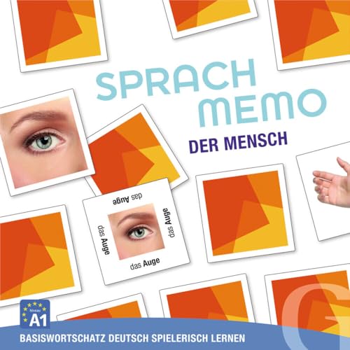 Hueber Verlag GmbH SPRACHMEMO Der Mensch: Basiswortschatz Deutsch spielerisch Lernen. Sprachspiel von Hueber