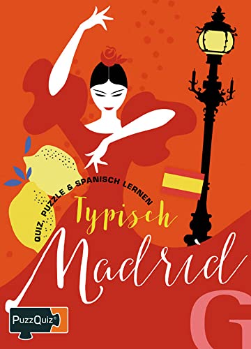 PuzzQuiz - Typisch Madrid: Quiz, Puzzle & Spanisch Lernen/Sprach- und Reisespiel von Hueber