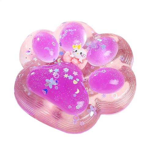 Katzenpfoten Squishy, Cat Katzenpfoten Squishy Toy, Süße Weiche Katzenpfoten Quetschspielzeuge Katzenpfoten-Moch-Squishy-Spielzeug, Squishy-Fidget-Spielzeug zum Stressabbau von Huehkir