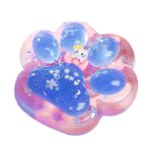 Katzenpfoten Squishy, Cat Katzenpfoten Squishy Toy, Süße Weiche Katzenpfoten Quetschspielzeuge Katzenpfoten-Moch-Squishy-Spielzeug, Squishy-Fidget-Spielzeug zum Stressabbau von Huehkir