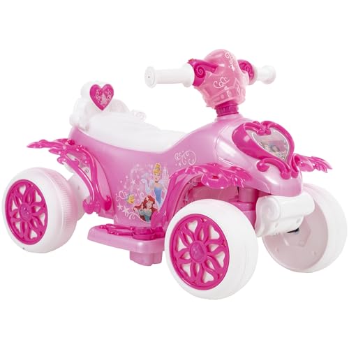 Huffy Disney Princess 6V Batterij aangedreven Ride-On Bubble Quad, 1,5-3 Jahre von Huffy