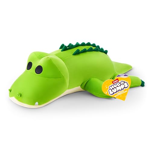 Hug-A-Lumps 14901H Crocodile (Rocko), Kuscheliges weiches beruhigendes Plüschspielzeug, 35 cm x 1.5 kg von Hug-A-Lumps