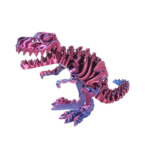 HugMiu 3D Dinosaurier Tyranno Saurus Rex Drachen Figuren Multi-Jointable Tischs pielzeug Dekoratives Ornament für Geschenke von HugMiu