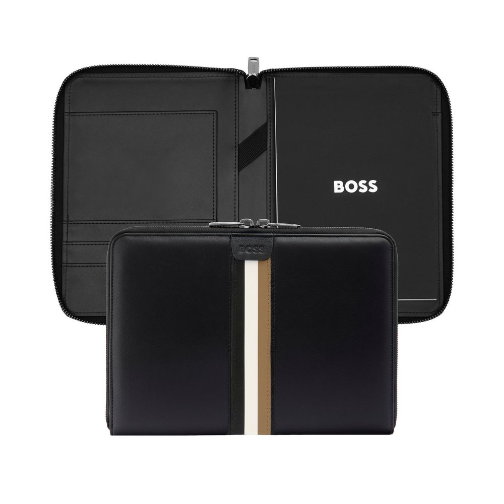 BOSS Schreibmappe Iconic A5 Schwarz von Hugo Boss