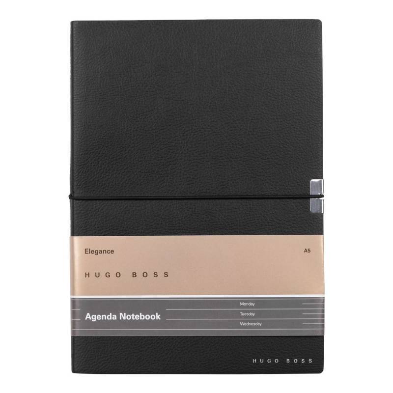 Hugo Boss Notizbuch Elegance Storyline A5 Black Agenda liniert von Hugo Boss