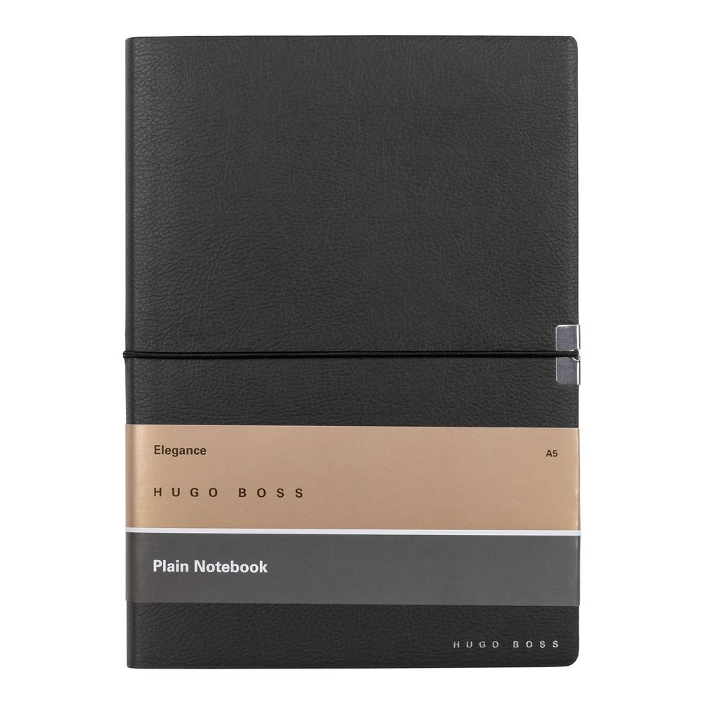 Hugo Boss Notizbuch Elegance Storyline A5 Black blanko von Hugo Boss