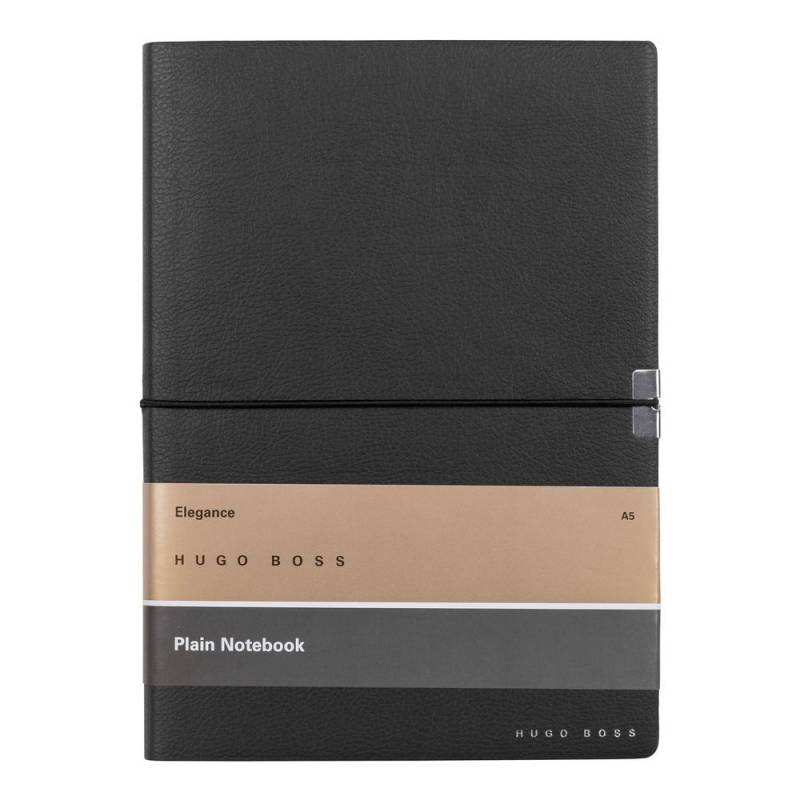 Hugo Boss Notizbuch Elegance Storyline A5 Black blanko von Hugo Boss