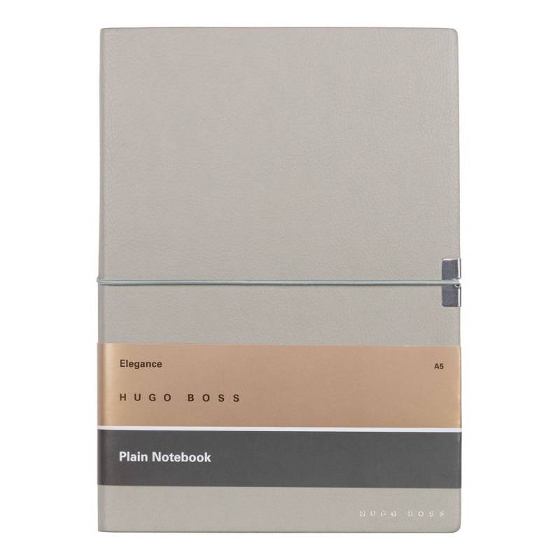 Hugo Boss Notizbuch Elegance Storyline A5 Grey blanko von Hugo Boss