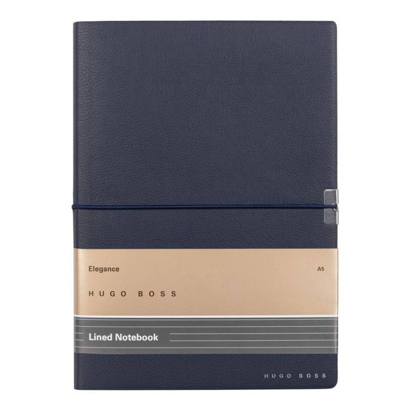 Hugo Boss Notizbuch Elegance Storyline A5 Navy liniert von Hugo Boss