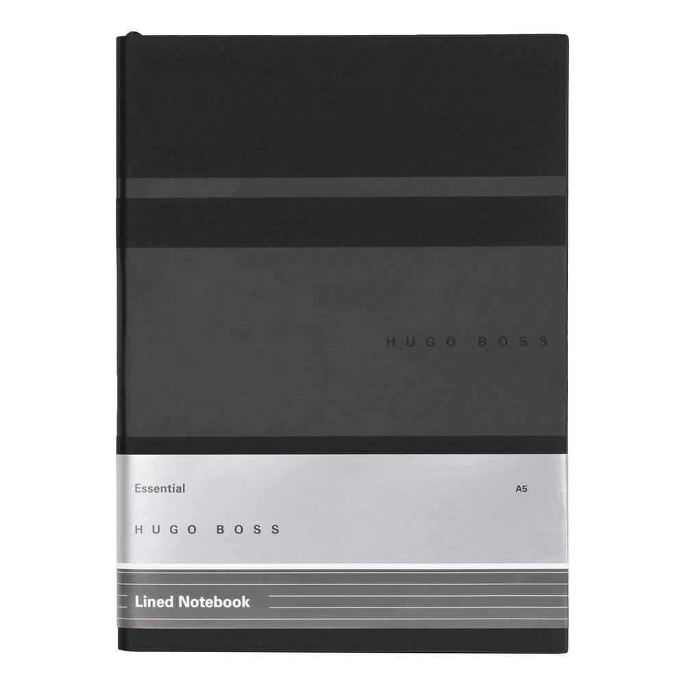 Hugo Boss Notizbuch Essential Gear Matrix Black A5 liniert Hugo Boss Notizbuch Essential Gear Matrix Black A5 liniert von Hugo Boss