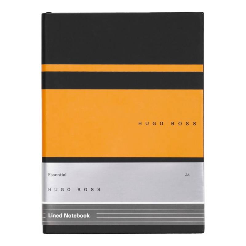 Hugo Boss Notizbuch Essential Gear Matrix Yellow A5 liniert von Hugo Boss