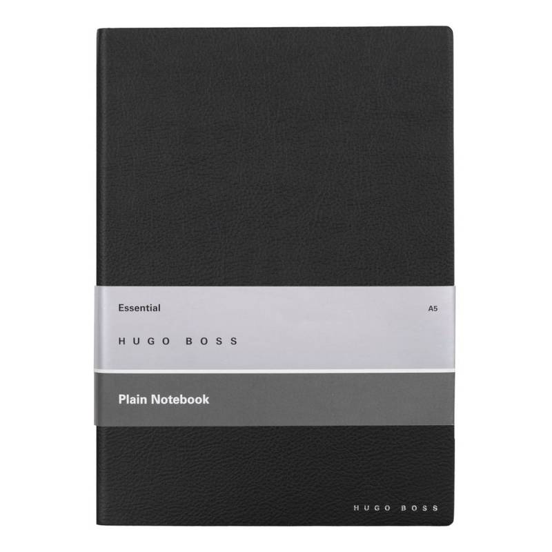 Hugo Boss Notizbuch Essential Storyline A5 Black blanko von Hugo Boss