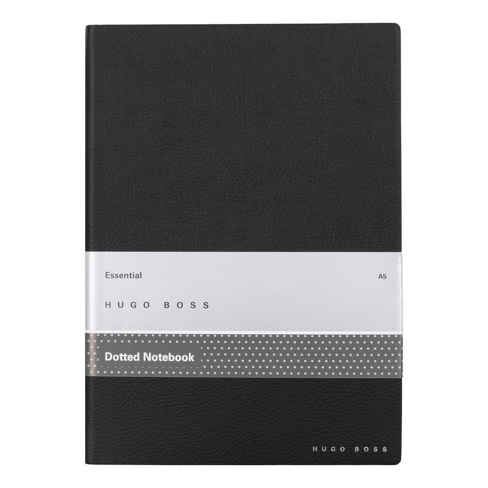 Hugo Boss Notizbuch Essential Storyline A5 Black punktkariert Hugo Boss Notizbuch Essential Storyline A5 Black punktkariert von Hugo Boss