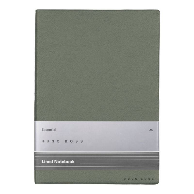 Hugo Boss Notizbuch Essential Storyline A5 Khaki liniert von Hugo Boss