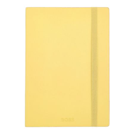 Hugo Boss Notizbuch Pastel Classic A5 Light Yellow liniert von Hugo Boss