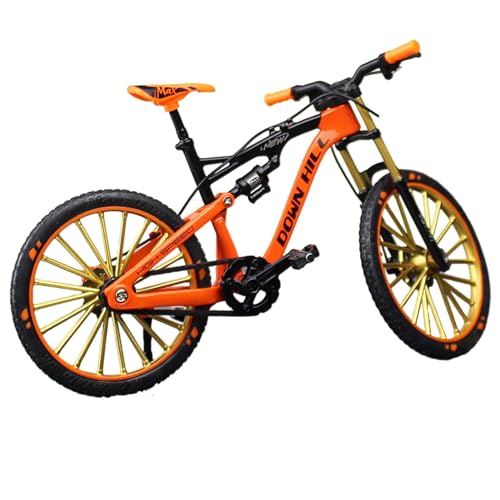 Hugsweet Finger Fahrrad Spielzeug, 1:10 Mountainbike Modell Spielzeug, Finger, Gebogene Simulation Spielzeug Für Kinder, M T-B Finger Fahrrad, Modell Ornamente, Für Unterricht, Zuhause,Büro,Verein von Hugsweet