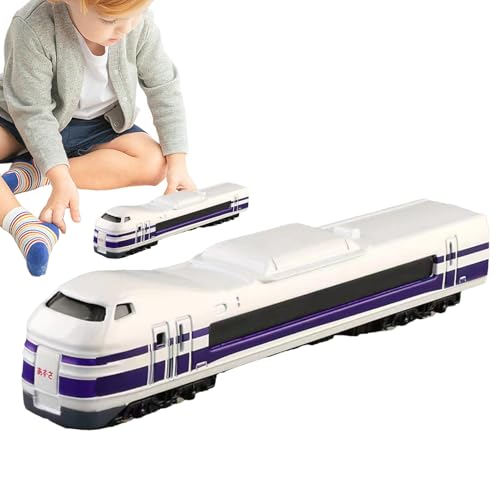 Hugsweet Modelleisenbahn für Kinder,Modelleisenbahn-Spielzeug,Simuliertes Eisenbahnspielzeug - Japanisches Shinkansen-Zugmodell, Simulationszugmodell für Kinder, Hochgeschwindigkeitsbahnspielzeug für von Hugsweet