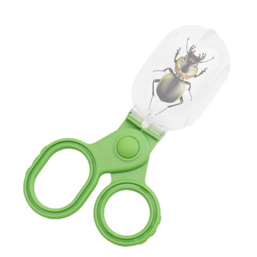 Hugsweet Spinnenfänger für Kinder, Outdoor-Entdeckerspielzeug für Kinder - Lupe Outdoor Adventure Butterfly Clip | Outdoor Living Creature Explorer Helfer zum Bienenfangen von Hugsweet