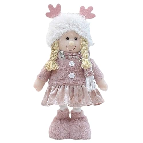 Hugsweet Stoffpuppen Für Mädchen,Niedliche Plüsch Baby Puppe | Sicherheits Spielzeug Mit Verstellbaren Beinen Für Kinder Mädchen Freunde Kollegen Spiel Geschenk Geburtstag Valentinstag Hugsweet Stoffpuppen Für Mädchen,Niedliche Plüsch Baby Puppe | Sicherheits Spielzeug Mit Verstellbaren Beinen Für Kinder Mädchen Freunde Kollegen Spiel Geschenk Geburtstag Valentinstag von Hugsweet