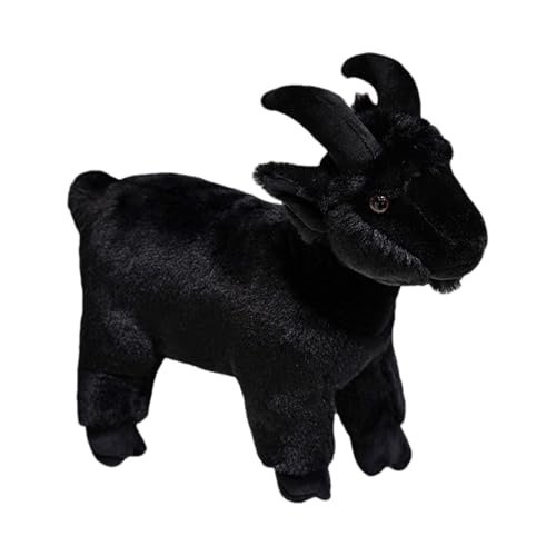 Hugsweet Ziege Plüschtier | 30cm Ziege Kuscheltier für Mädchen Junge-n & Babys, Kaw-aii Goat Plüschfigur, Weich Ziege Plüsch Spielzeug, Realistische Ziege Plushie Geschenk für Kinder Erwachsene von Hugsweet