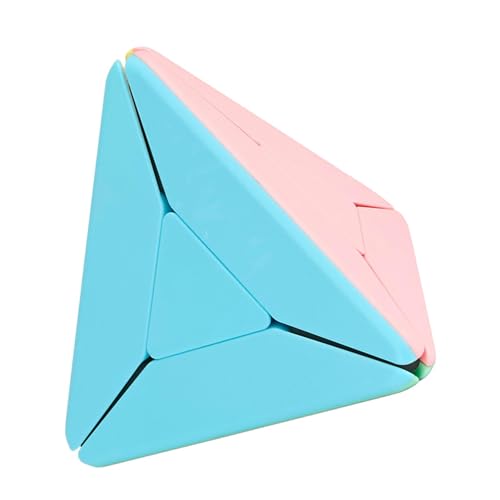 Zauberwürfel Pyramide, Dreieck Pyramide Speed Zauberwürfel, 3x3x3 Macaron Dreieck Zauberwürfel Puzzle Spielzeug, Spannender Pyraminx Brainteaser Für Kinder Und Erwachsene, 3D Puzzle Spiele von Hugsweet