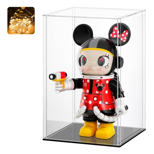 Huijintao Acryl Vitrine/Schaukasten/Display Case/Display Box für Figuren, Sammlerstücke | Selbstmontage (25x25x30 cm) von Huijintao