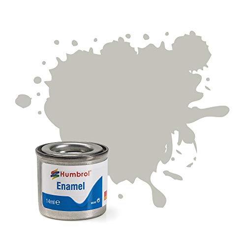 Humbrol 14 ML Nr. 1 TINLET Emaille Paint 28 (Camouflage grau matt) von Humbrol