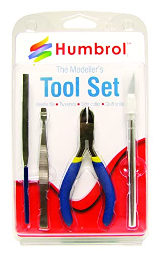 Humbrol AG9150 Werkzeug-Set, klein Modellbausatz, verschieden, 2 x 23 x 23 cm Humbrol AG9150 Werkzeug-Set, klein Modellbausatz, verschieden, 2 x 23 x 23 cm von Humbrol