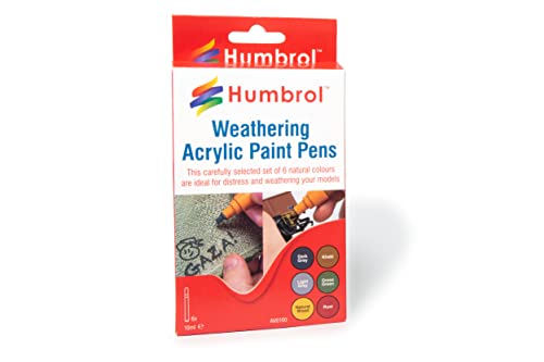 Humbrol AV0100 Weathering Pens, Multi, S von Humbrol