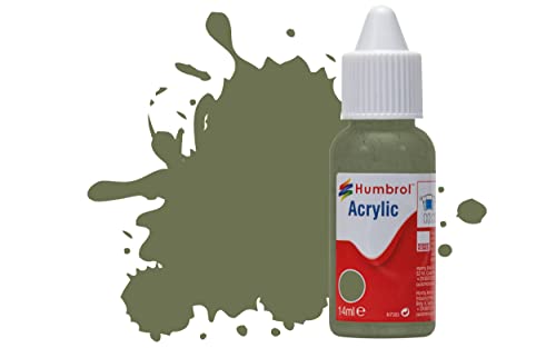 Humbrol Acrylfarbe Nr. 105 Marinegrün; mattierte Tropfflasche, 14 ml Humbrol Acrylfarbe Nr. 105 Marinegrün; mattierte Tropfflasche, 14 ml von Humbrol