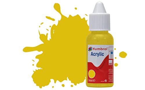 Humbrol Acrylfarbe Nr. 81 Pale Yellow Matt Tropfflasche, 14 ml Humbrol Acrylfarbe Nr. 81 Pale Yellow Matt Tropfflasche, 14 ml von Humbrol