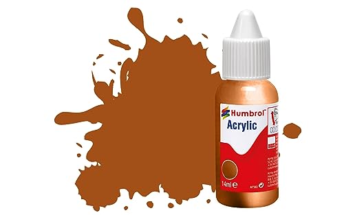 Humbrol DB0012 Metallic-14ml Acrylic Paint, No 12 Copper-Metallic, 14 Milliliters von Humbrol