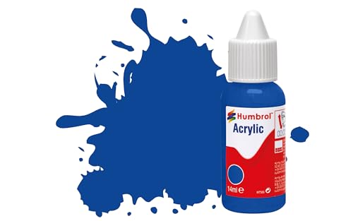 Humbrol DB0014 Acrylfarbe Nr. 14 Französisches Blau – glänzend von Humbrol