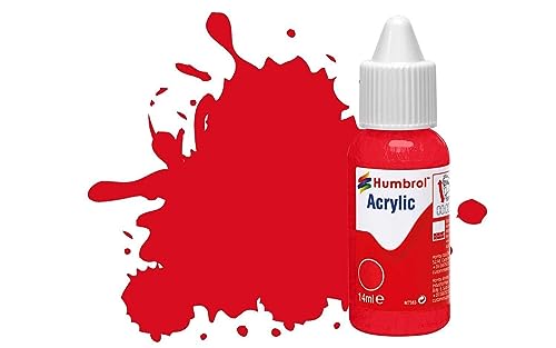 Humbrol DB0019 No 19 Red-Gloss Acrylic Paint, 14 ml (Pack of 1) von Humbrol