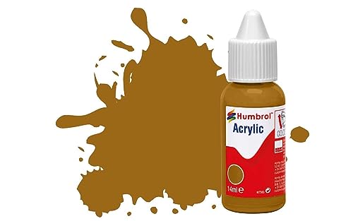 Humbrol DB0026 Acrylfarbe Nr. 26 Khaki – Matt, 14 ml (1 Stück) von Humbrol