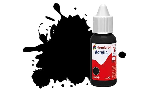 Humbrol DB0033 Acrylic Paint, No 33 Black-Matt, 14 ml (Pack of 1) von Humbrol