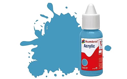 Humbrol DB0089 Acrylic Paint, No 89 Middle Blue-Matt, 14 ml (Pack of 1) von Humbrol