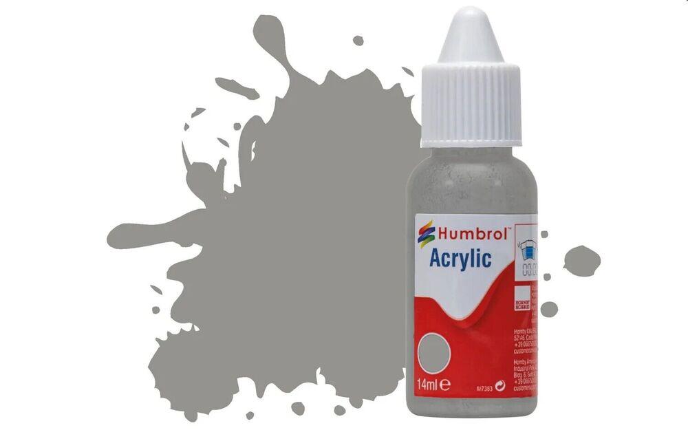 No 126 US Medium Grey Matt - Acrylic - 14 ml von Humbrol