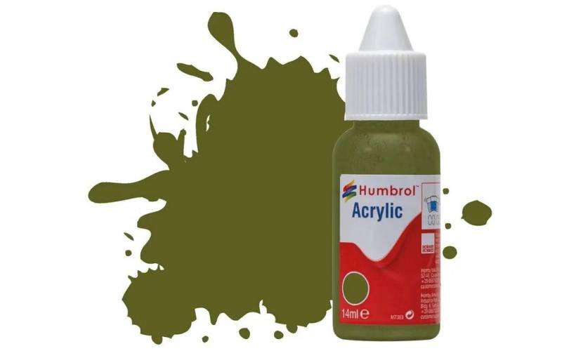 No 150 Forest Green Matt - Acrylic - 14 ml von Humbrol