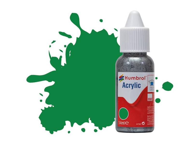 No 2 Emerald Green - Gloss - Acrylic - 14 ml von Humbrol