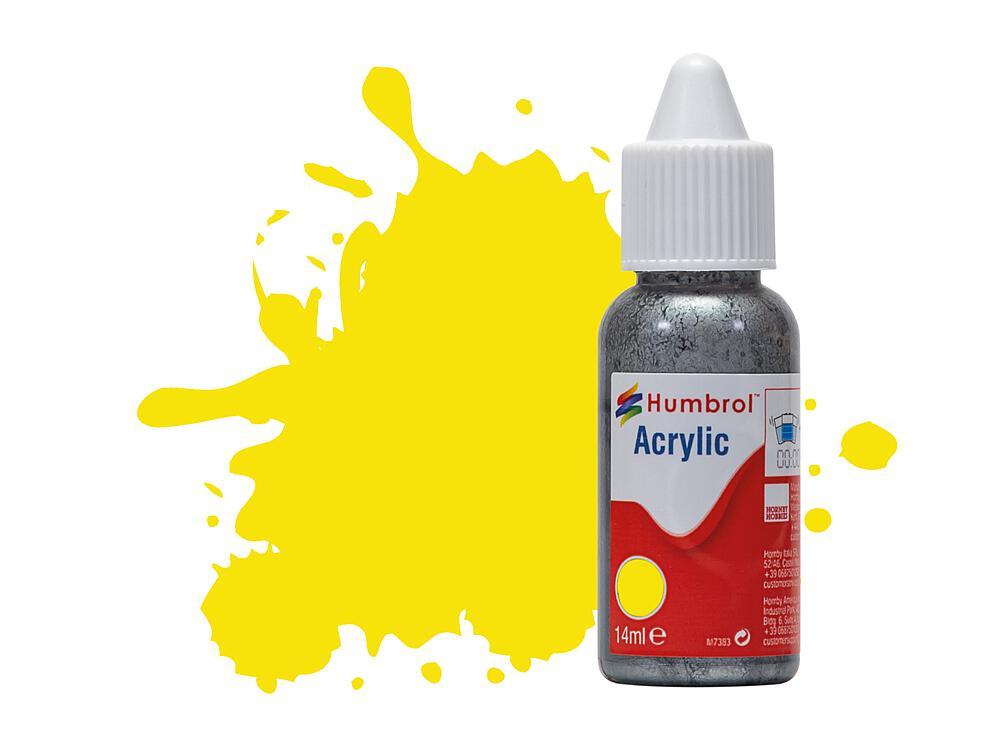 No 99 Lemon - Matt  - Acrylic - 14 ml von Humbrol