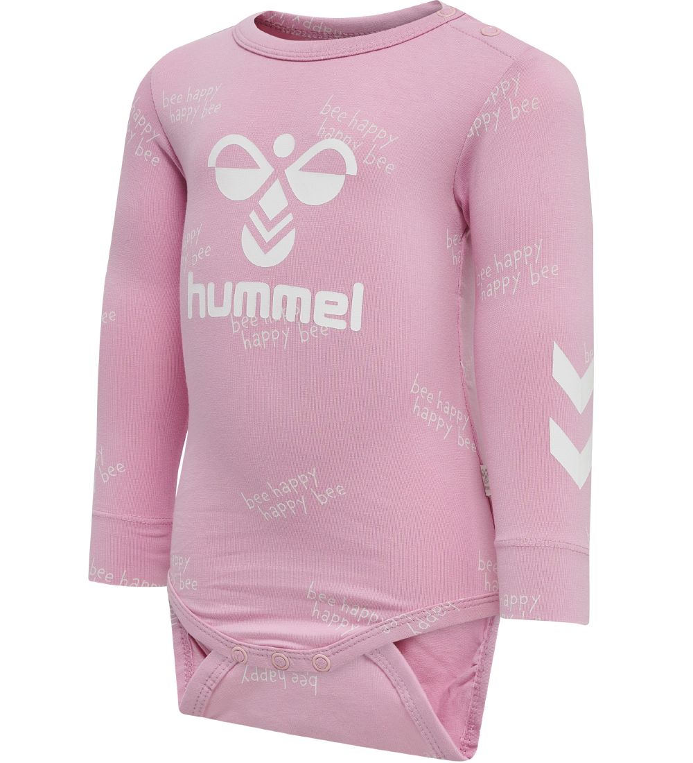 Hummel Body l/ä - hmlCalen - Mauve Mist - Hummel - 74 - Body L/Ä Hummel Body l/ä - hmlCalen - Mauve Mist - Hummel - 74 - Body L/Ä von Hummel