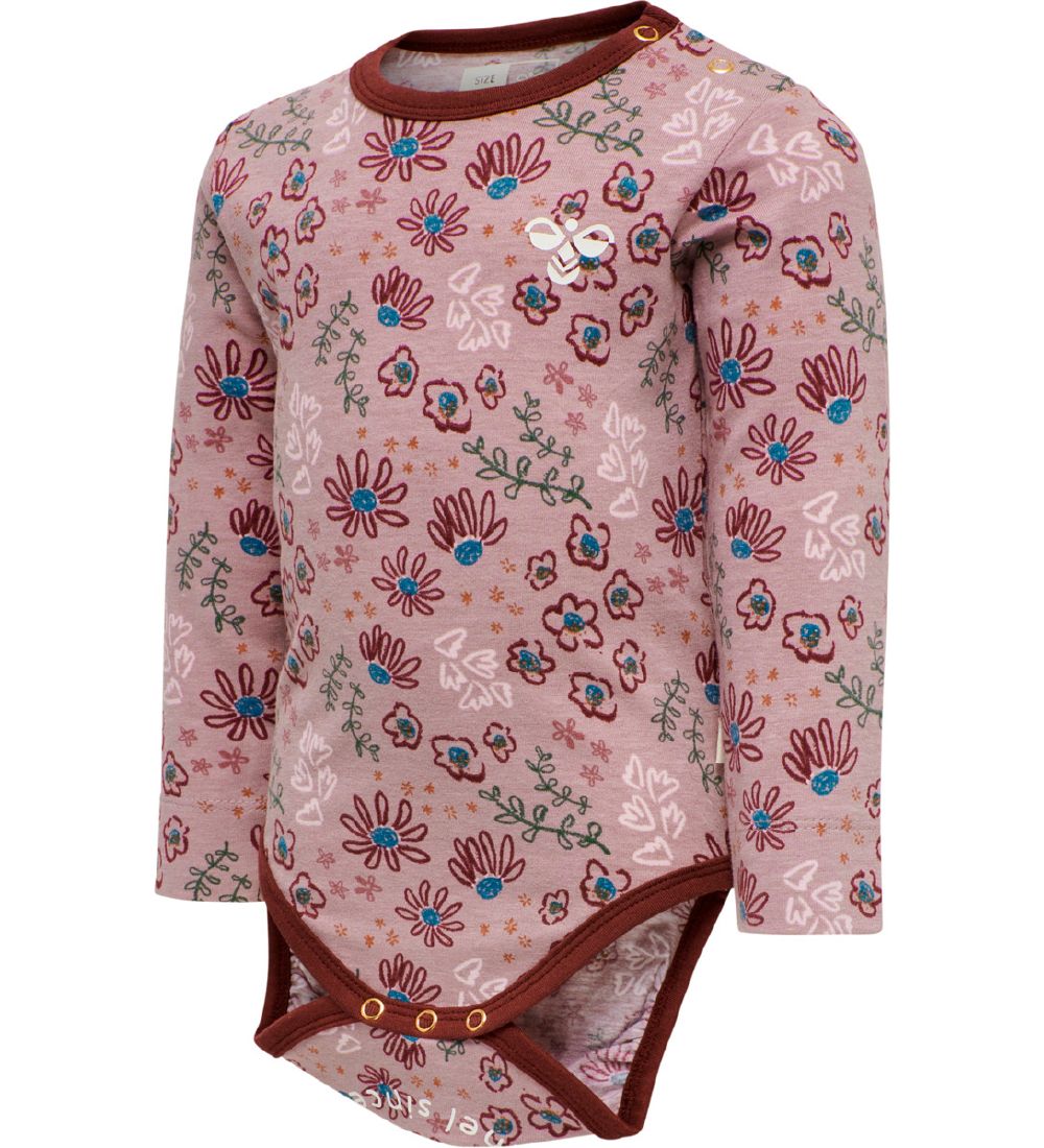 Hummel Body l/ä - hmlCrayon - Woodrose - Hummel - 68 - Body L/Ä Hummel Body l/ä - hmlCrayon - Woodrose - Hummel - 68 - Body L/Ä von Hummel