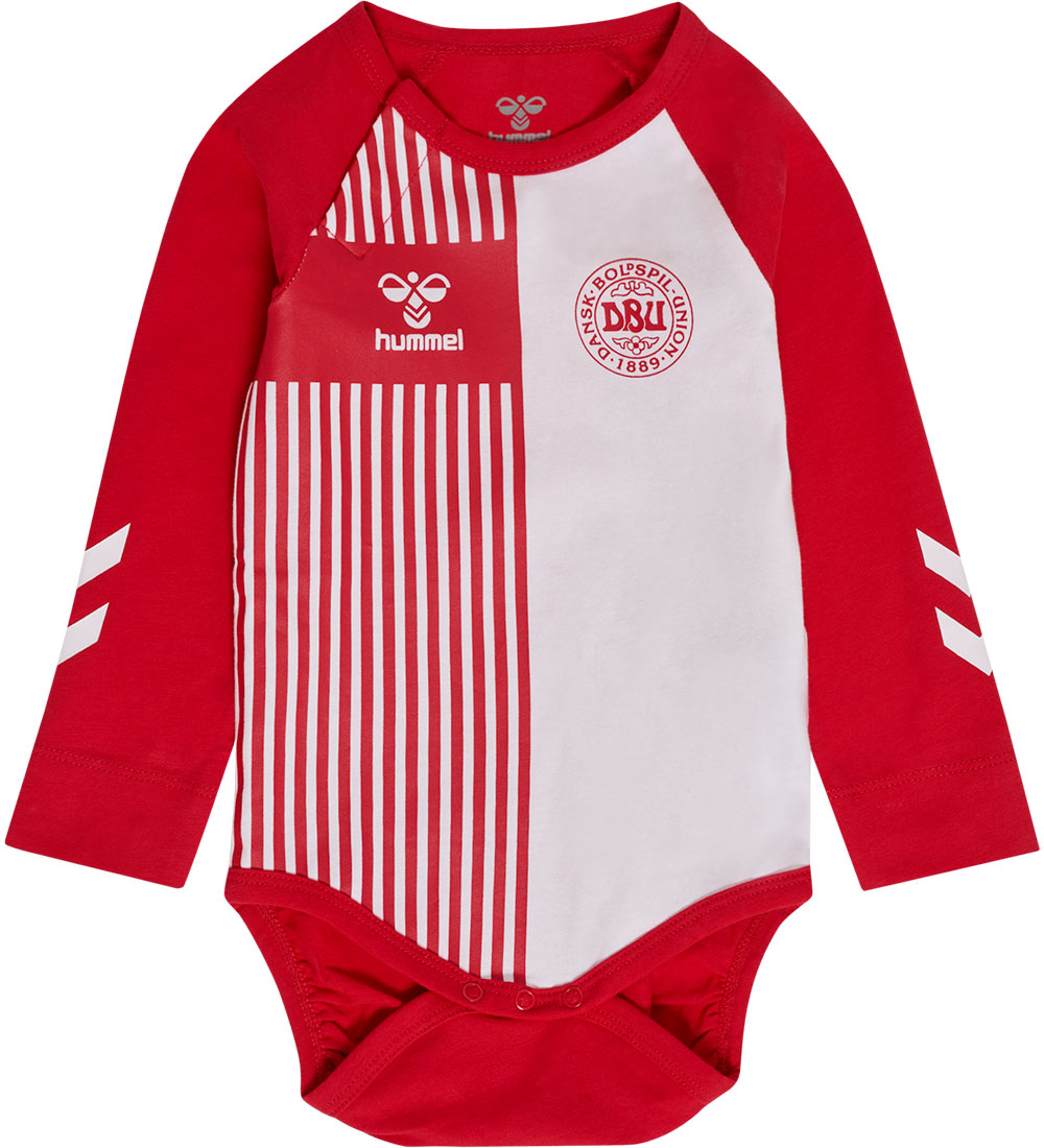 Hummel Body l/ä - hmlMINI DBU Gestreift - Tango Red - Hummel - 62 - Body L/Ä Hummel Body l/ä - hmlMINI DBU Gestreift - Tango Red - Hummel - 62 - Body L/Ä von Hummel