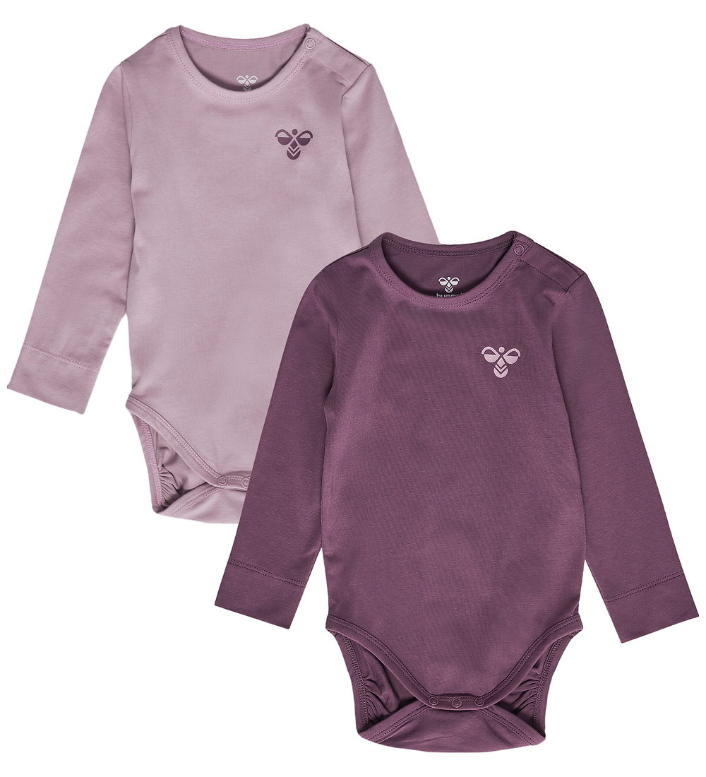 Hummel Body l/ä - hmlMini - 2er-Pack - Black Plum/Sea Nebel - Hummel - 68 - Body L/Ä Hummel Body l/ä - hmlMini - 2er-Pack - Black Plum/Sea Nebel - Hummel - 68 - Body L/Ä von Hummel