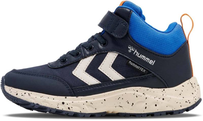 Hummel Root Tex Jr Kinder Sneaker, Black Iris/Marshmallow, 27, Kinderschuhe von Hummel