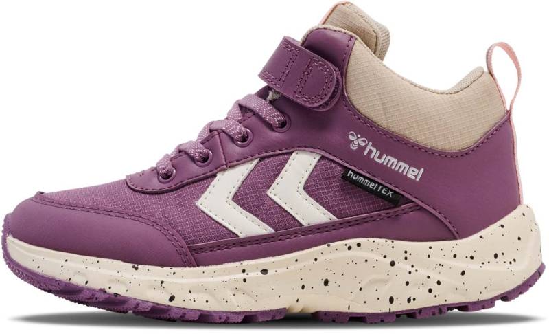 Hummel Root Tex Jr Kinder Sneaker, Tulipwood, 26, Kinderschuhe von Hummel